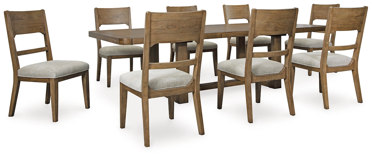 Eight chair deals dining table