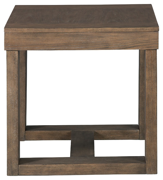 Cariton Square End Table