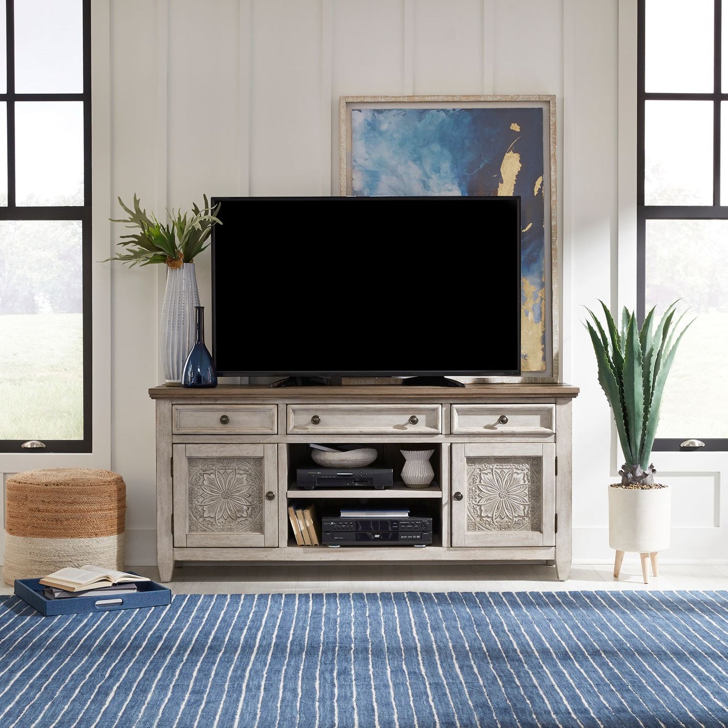 Heartland - 66 Inch Tile TV Console