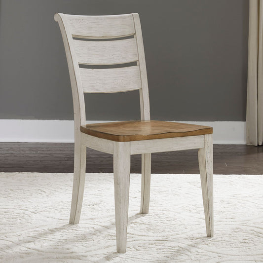 Farmhouse Reimagined - Ladder Back Side Chair (RTA)