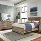 Sun Valley - Twin Uph Bed, Dresser & Mirror