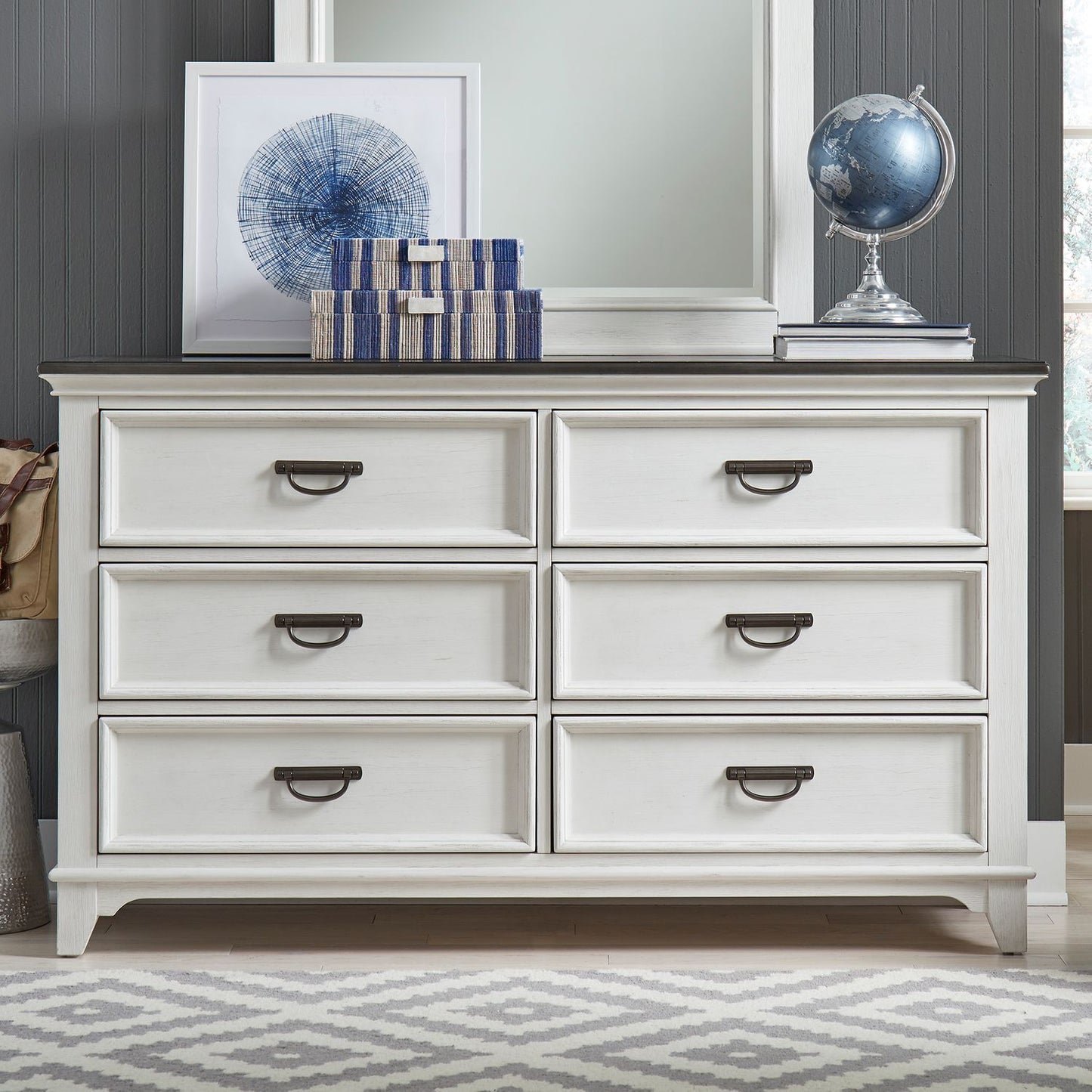 Allyson Park - 6 Drawer Dresser