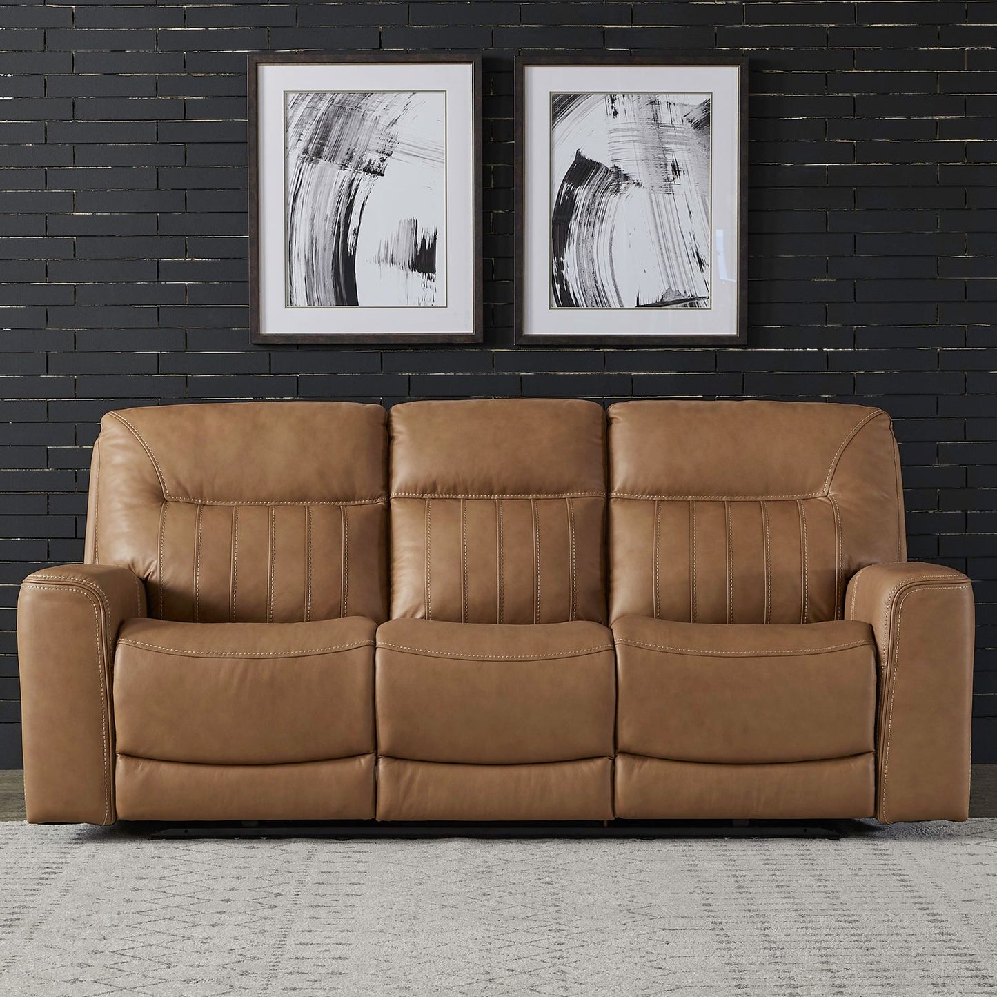 Bennett - Sofa P2 & ZG - Butternut