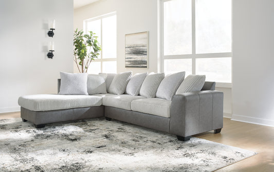 Clairette Court 2-Piece Sectional with Chaise
