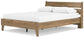 Deanlow Queen Platform Panel Bed with Dresser and Nightstand