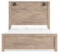 Senniberg Queen Panel Bed with 2 Nightstands