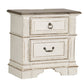 Abbey Park - Queen Panel Bed, Dresser & Mirror, Night Stand