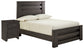 Brinxton Full Panel Bed with Nightstand