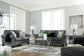 Agleno Sofa, Loveseat, Chair and Ottoman