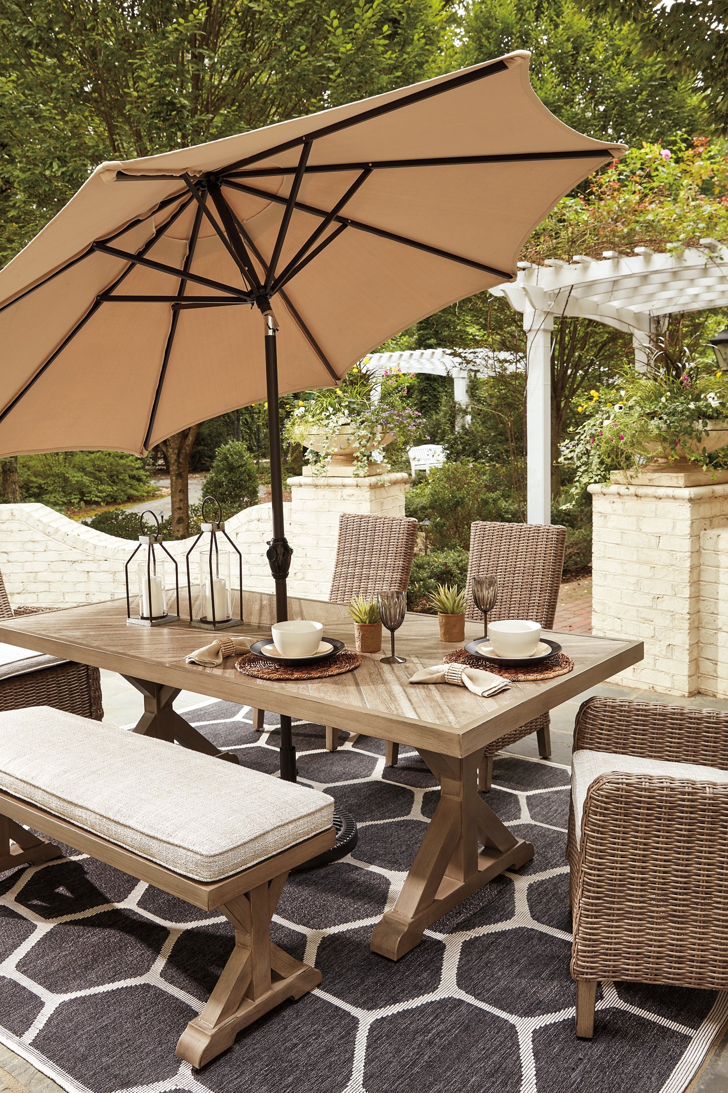 Better homes and discount gardens outdoor dining table