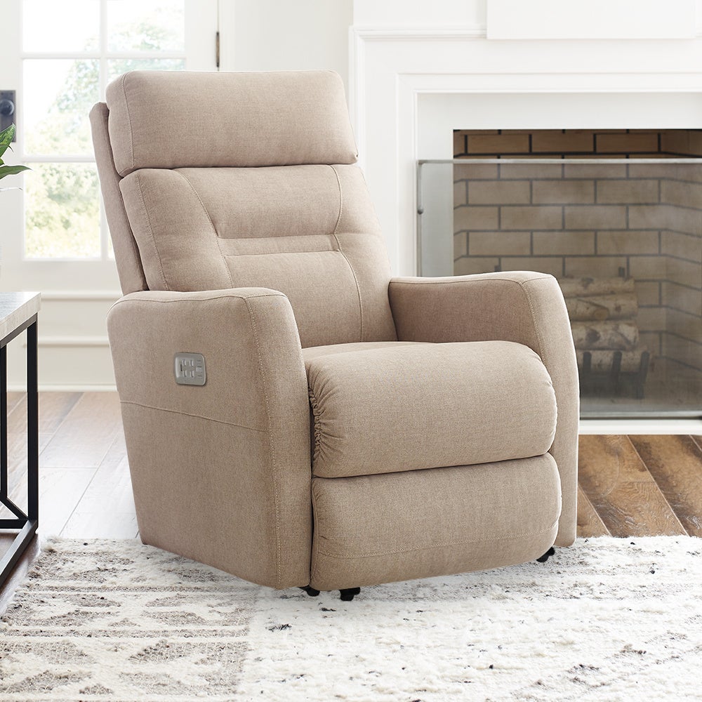 James Power Rocking Recliner w/ Headrest & Lumbar