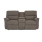 Brooks Power Reclining Loveseat w/ Headrest & Console