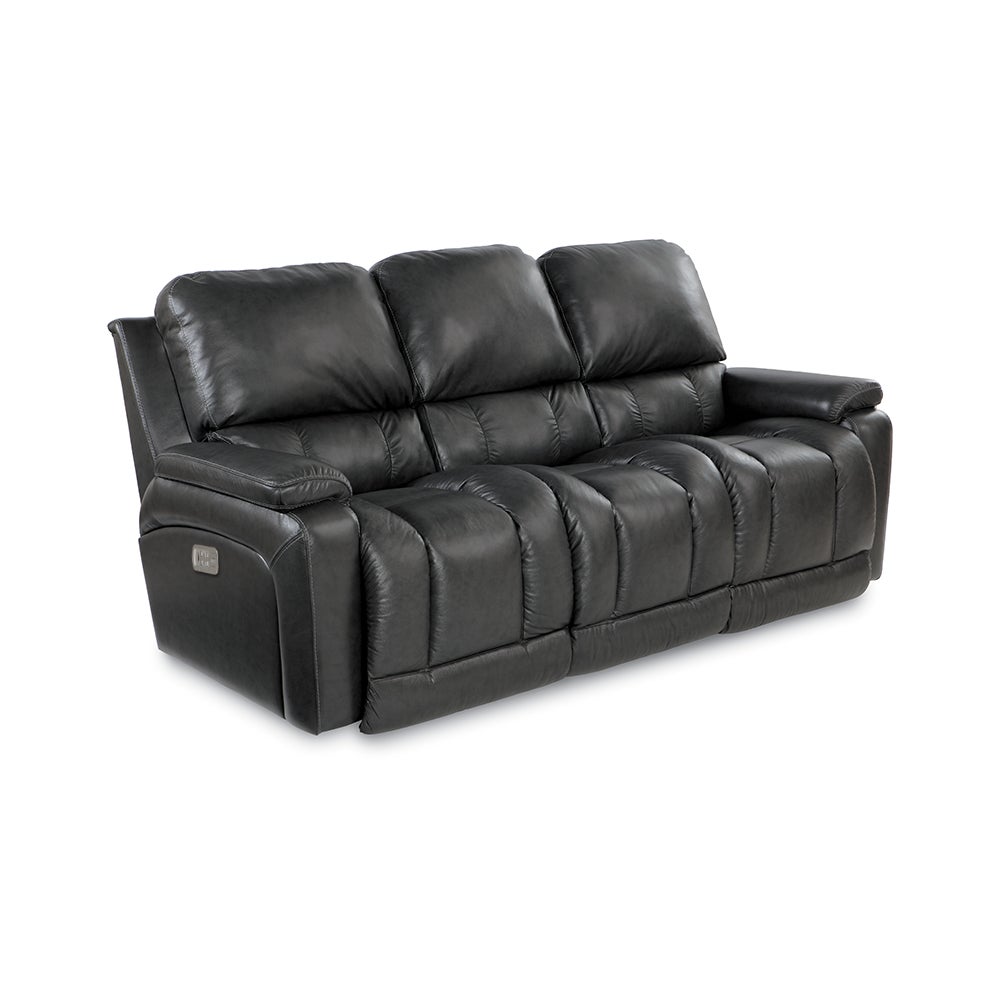 Greyson Power Reclining Sofa w/ Headrest & Lumbar