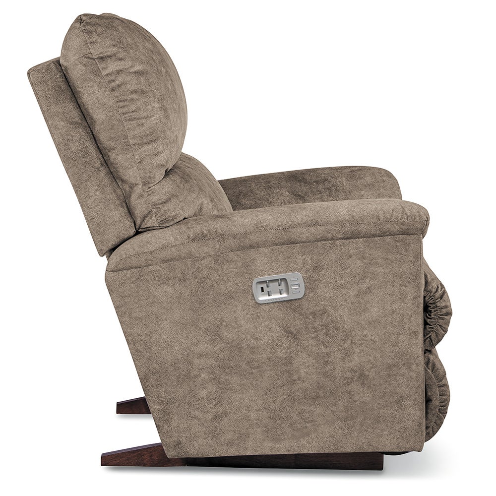 Brooks Power Rocking Recliner w/ Headrest & Lumbar