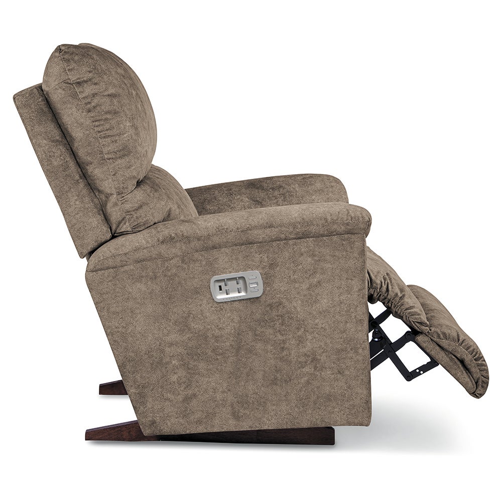 Brooks Power Rocking Recliner w/ Headrest & Lumbar